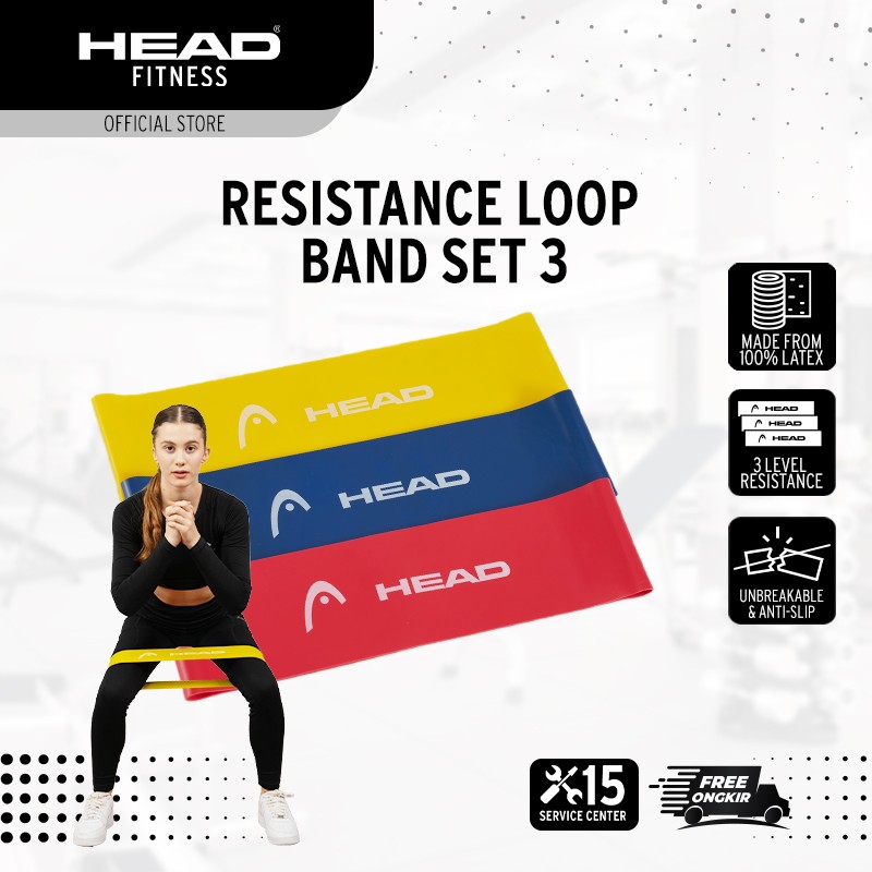 HEAD Resistance Loop Band Set 3