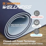 BODIMAX WELLNESS TPE YOGA MATT FOREST GREEN - Image 5