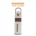 BODIMAX ONE TOUCH CLIP TUMBLER WHITE