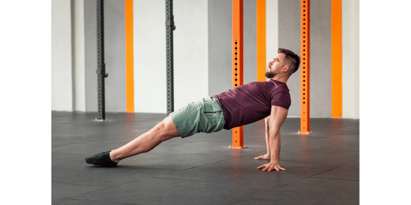 reverse plank