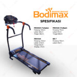 BODIMAX RUNNING MACHINE WHITE - Image 6