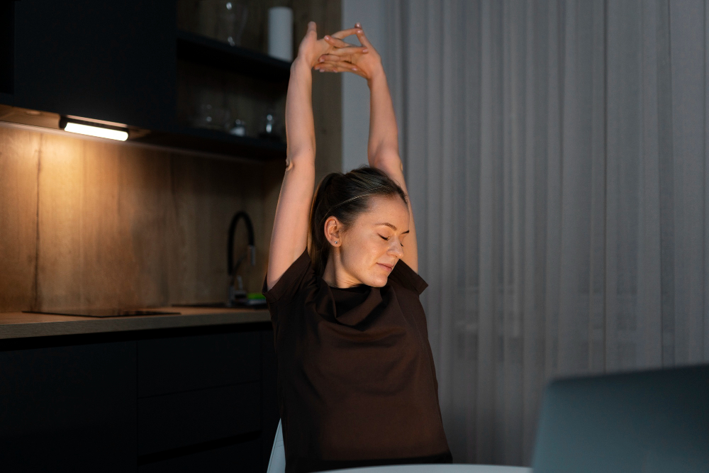 peregangan badan setelah bekerja