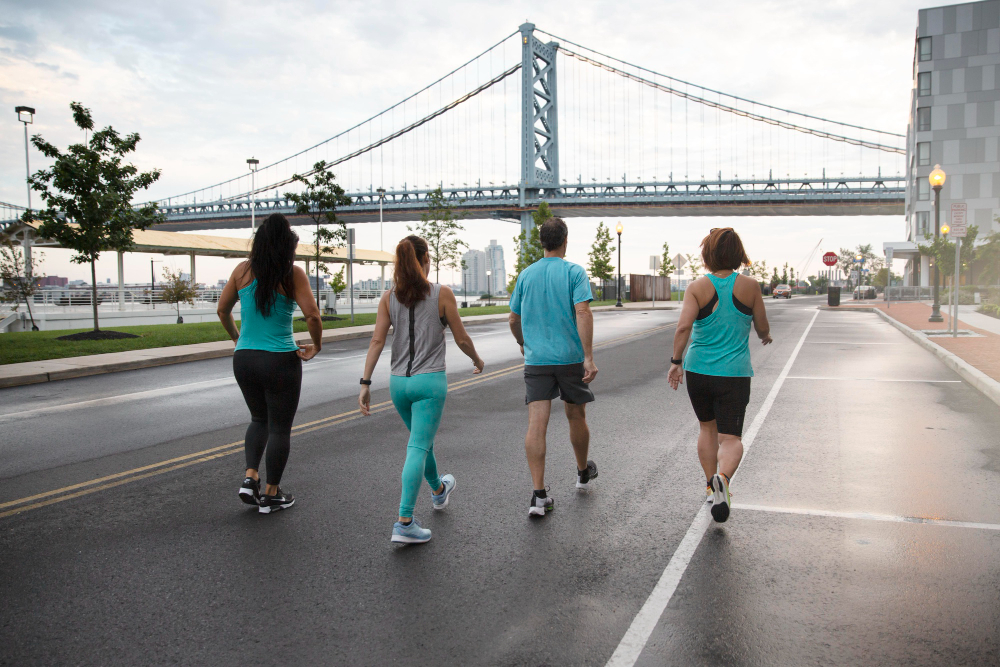 Latihan Jalan Santai Sehat