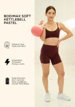 BODIMAX SILICONE KETTLEBELL 8kg / Soft Kettlebell / Dumbbell Lembut / Kettlebell Pasir / Tidak Mudah Bau - Image 3
