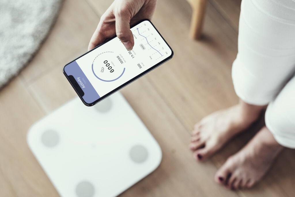 timbangan badan tanpa baterai bodimax